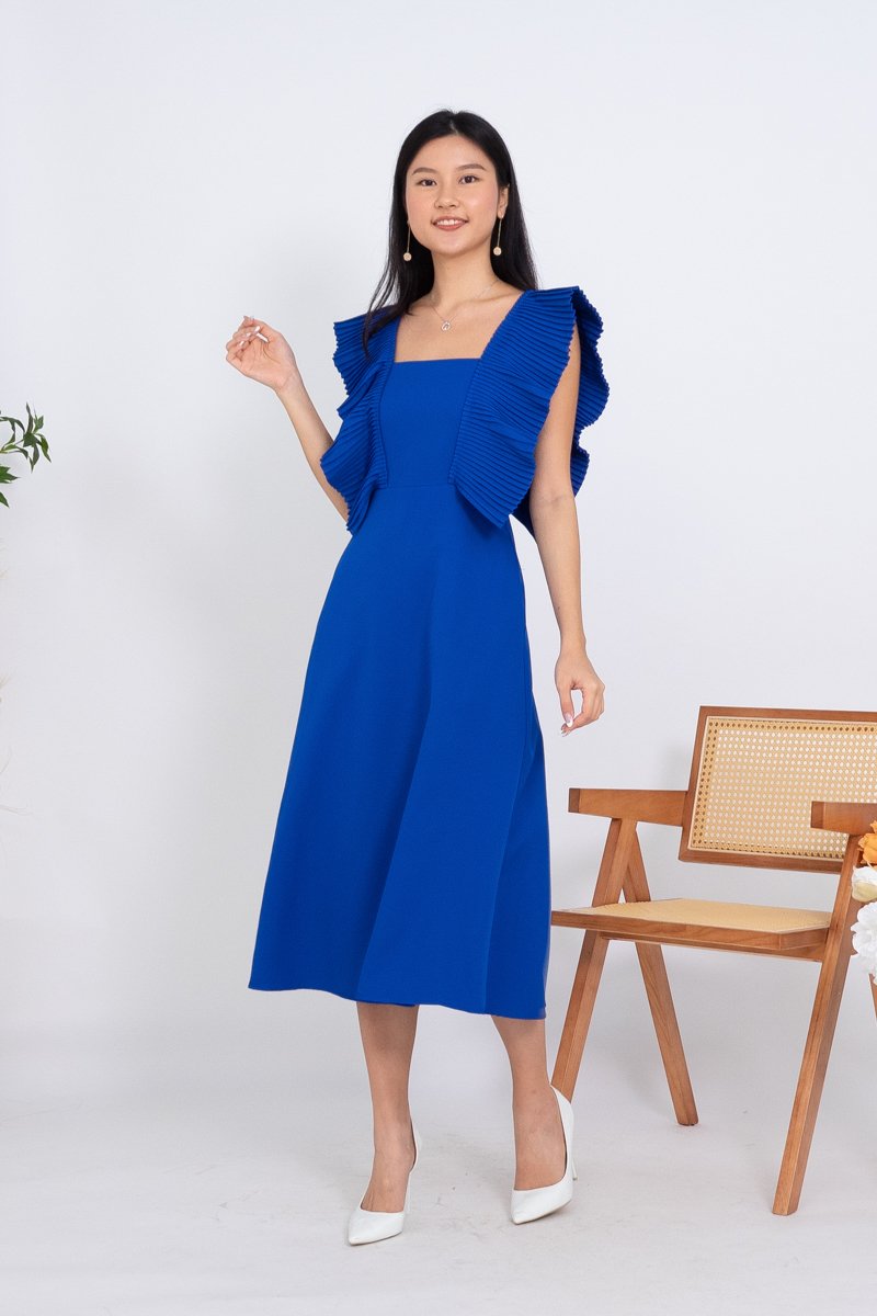 Cobalt blue deals casual dress