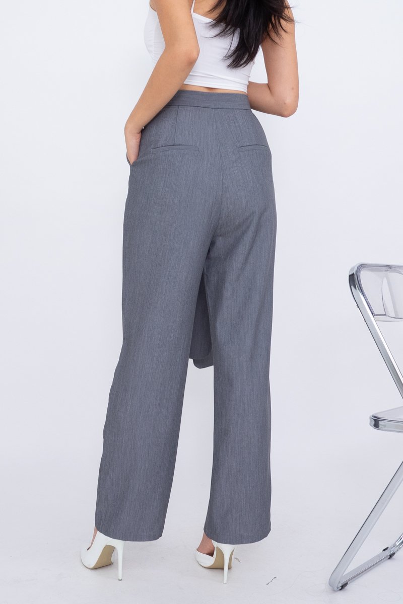 Mario Tailored Pants in Grey