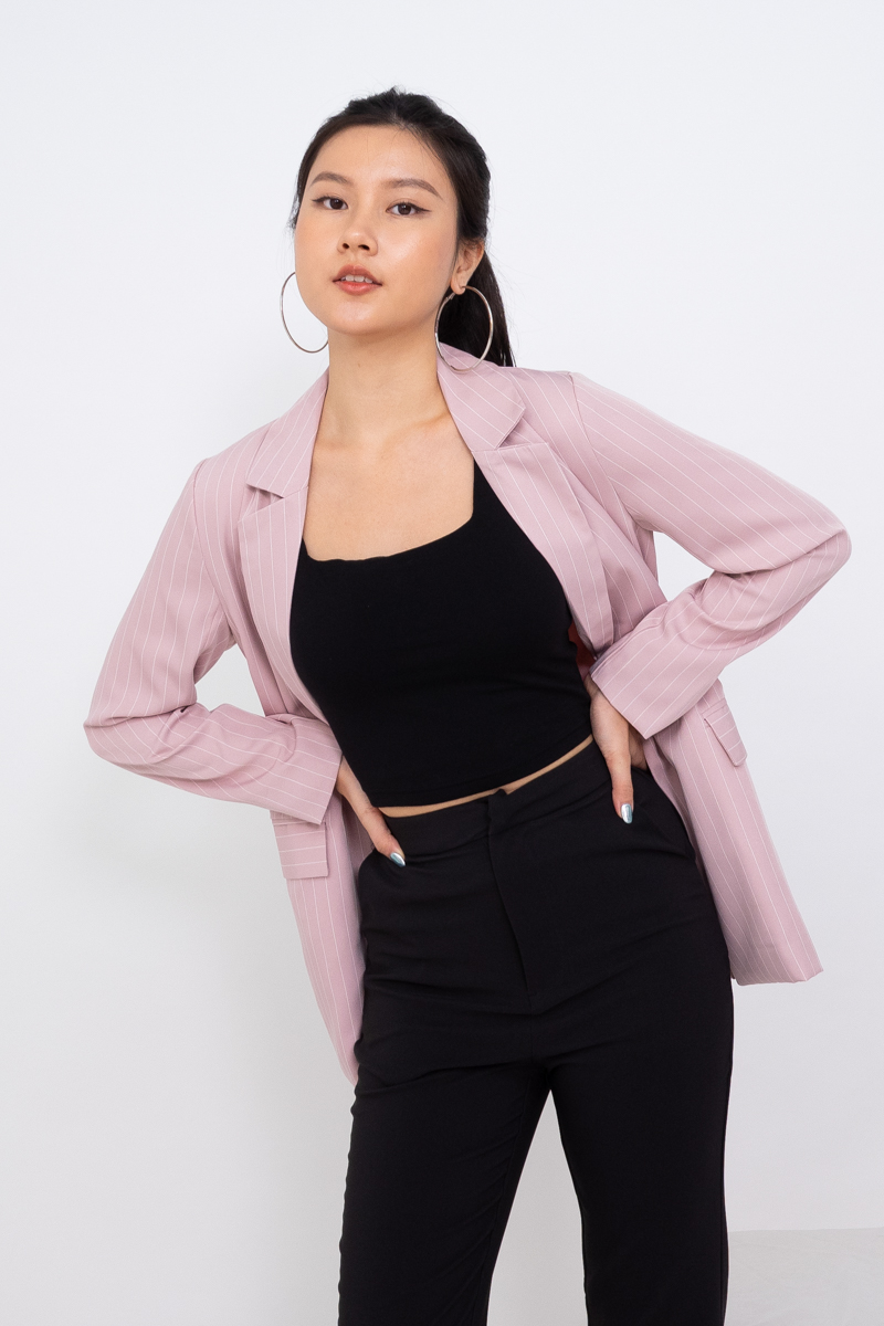 Cheap pink sale blazer