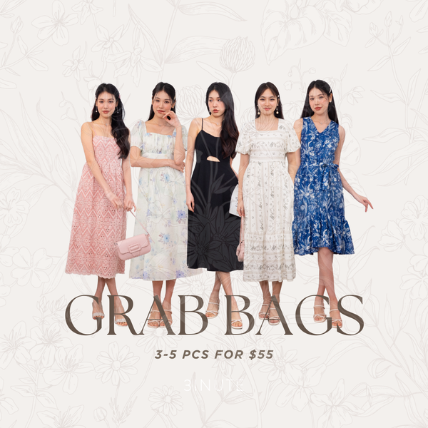 GRAB BAGS (3-5 PCS MIX & MATCH) : NO RETURN / EXCHANGE / CHANGE OF MIND