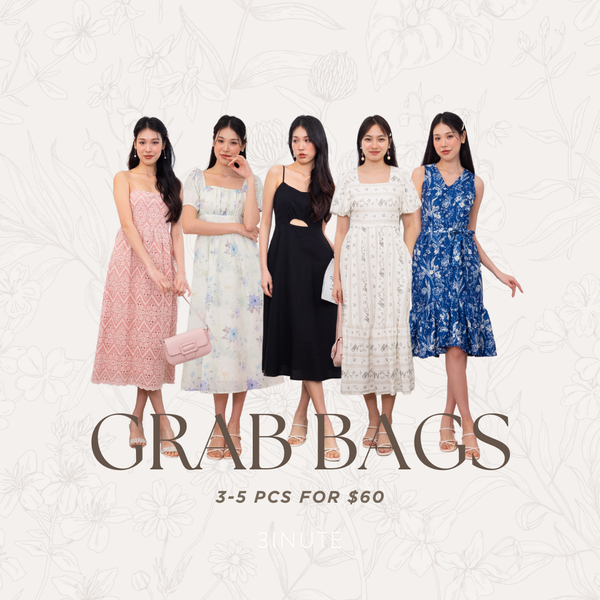 GRAB BAGS (3-5 PCS MIX & MATCH) : NO RETURN / EXCHANGE / CHANGE OF MIND