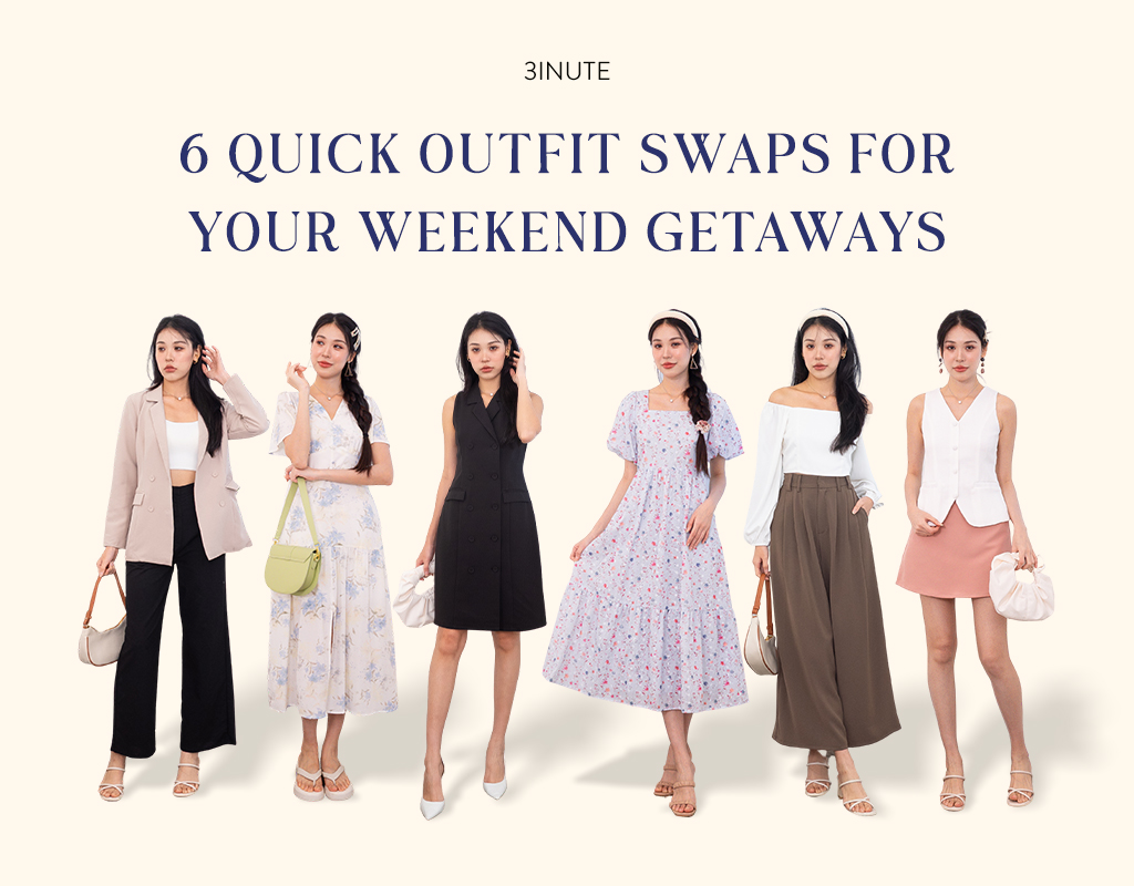 6 Quick Outfit Swaps for Weekend Getaways