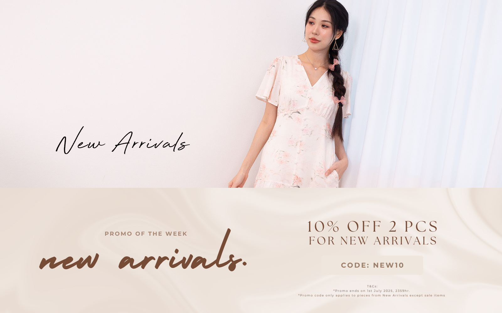 New Arrival Banner+Promo