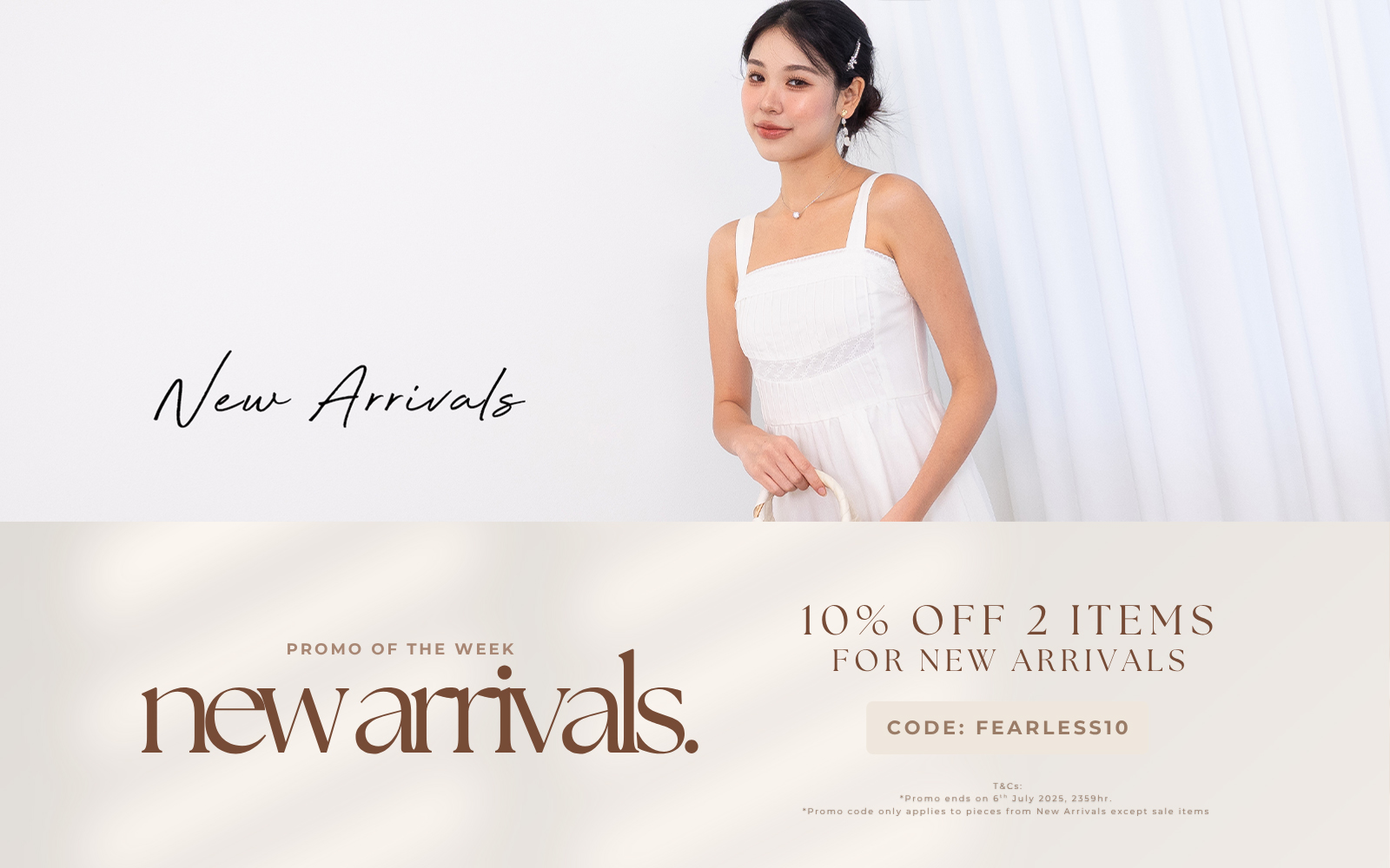 New Arrival Banner+Promo